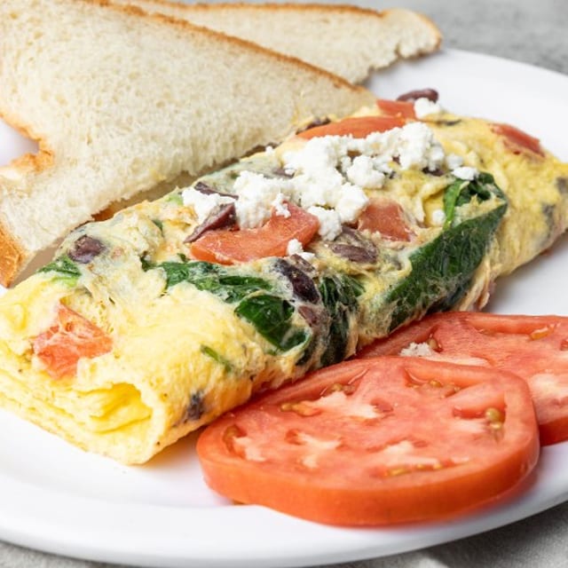 Vegetable Omelette.