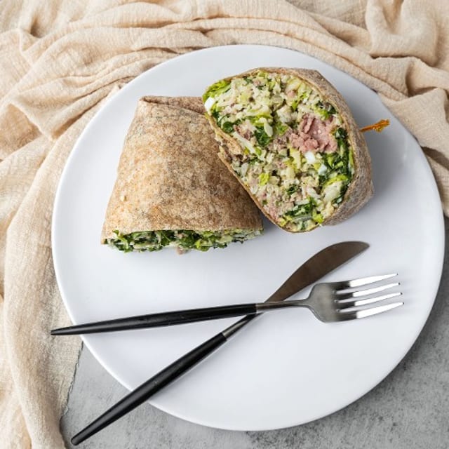 Turkey Cobb Wrap.