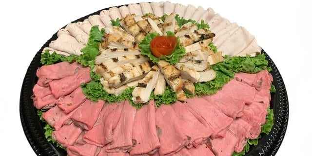 Classic Homemade Deli Platter.
