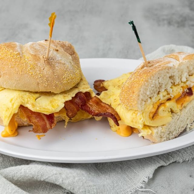 Bacon, Egg, and Cheese (BEC).
